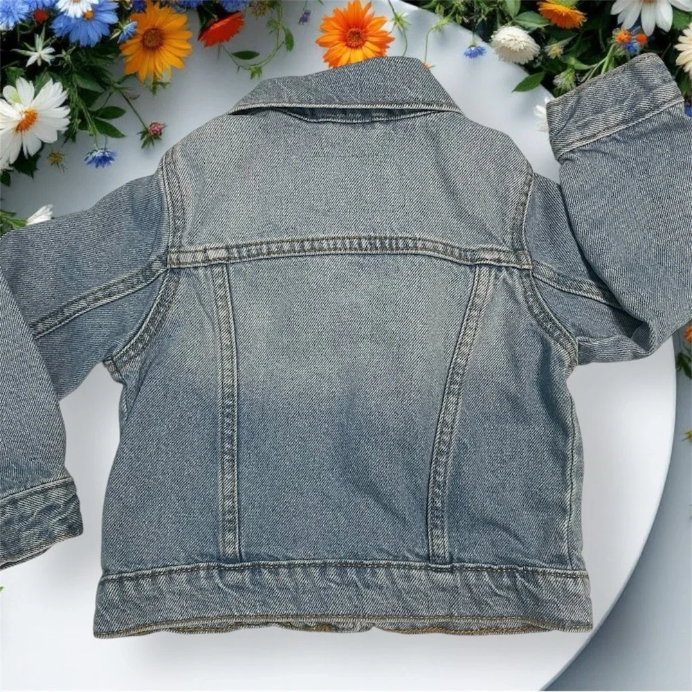 Old Navy Blue Jean Jacket Classic Denim Style